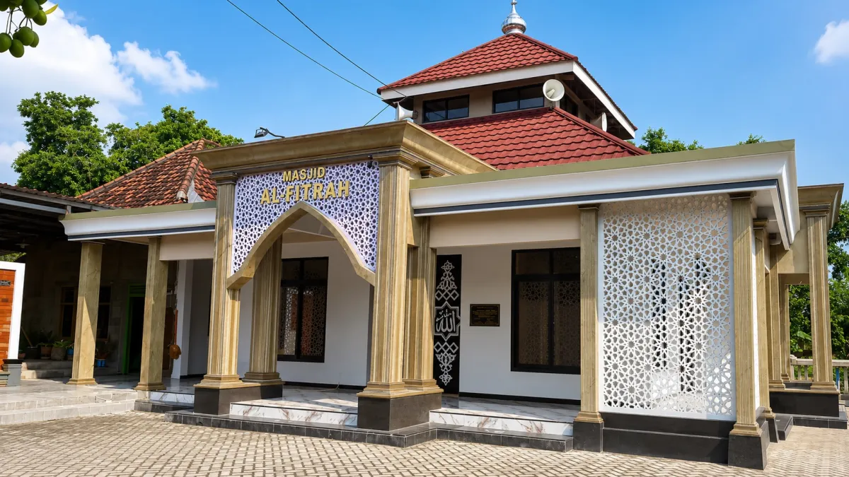 Masjid Darul Huda: Tempat Beribadah yang Menyatu dengan Kehidupan Warga Cilacap